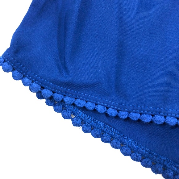 NWT Old Navy Soft PJ Shorts Cobalt Blue - Picture 3 of 5